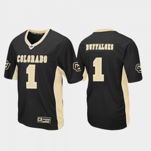 #1 Football Max Power Men's Colorado Jersey Black 795665-973